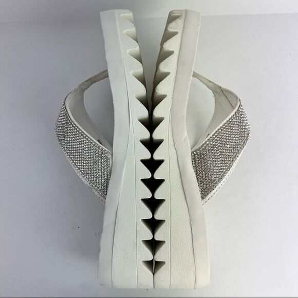 WILD PAIR- Kalabasas Thong Wedge Sandals - Picture 9 of 13